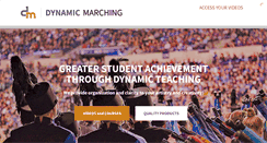 Desktop Screenshot of dynamicmarching.com